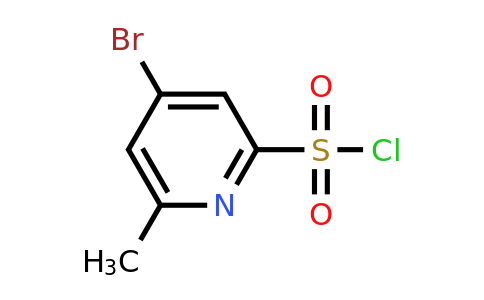 CAS 1393558-97-8 | 4-Bromo-6-methylpyridine-2-sulfonyl chloride