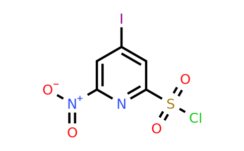 CAS 1393559-02-8 | 4-Iodo-6-nitropyridine-2-sulfonyl chloride