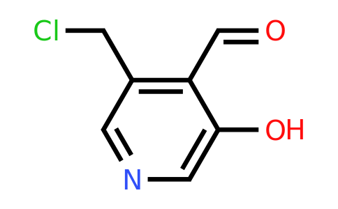 CAS 1393559-16-4 | 3-(Chloromethyl)-5-hydroxyisonicotinaldehyde