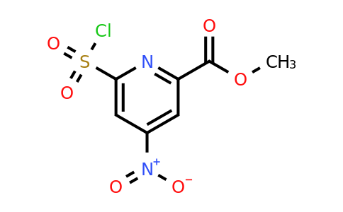 CAS 1393559-29-9 | Methyl 6-(chlorosulfonyl)-4-nitropyridine-2-carboxylate