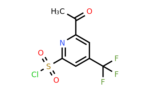 CAS 1393559-41-5 | 6-Acetyl-4-(trifluoromethyl)pyridine-2-sulfonyl chloride