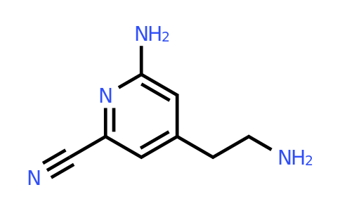 CAS 1393559-48-2 | 6-Amino-4-(2-aminoethyl)pyridine-2-carbonitrile
