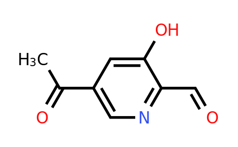 CAS 1393559-76-6 | 5-Acetyl-3-hydroxypyridine-2-carbaldehyde
