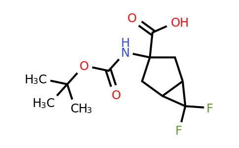 CAS 1393559-81-3 | 3-[(Tert-butoxycarbonyl)amino]-6,6-difluorobicyclo[3.1.0]hexane-3-carboxylic acid