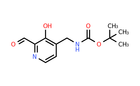 CAS 1393559-89-1 | Tert-butyl (2-formyl-3-hydroxypyridin-4-YL)methylcarbamate