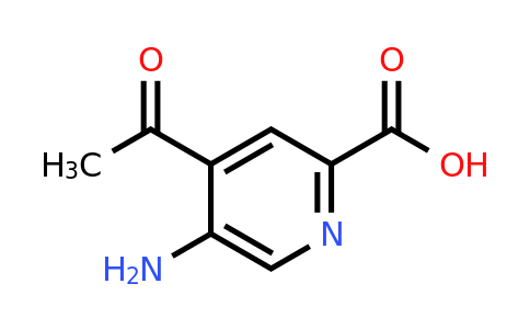 CAS 1393559-98-2 | 4-Acetyl-5-aminopyridine-2-carboxylic acid