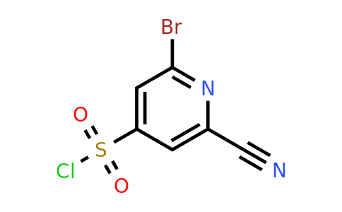 CAS 1393560-04-7 | 2-Bromo-6-cyanopyridine-4-sulfonyl chloride