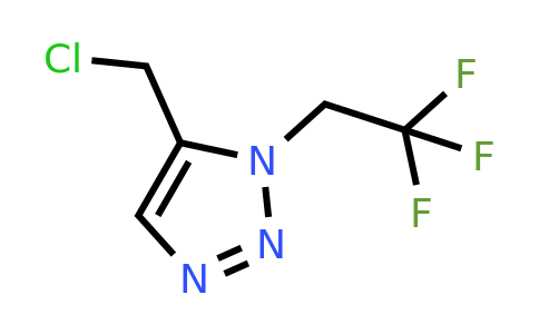 CAS 1393560-14-9 | 5-(Chloromethyl)-1-(2,2,2-trifluoroethyl)-1H-1,2,3-triazole