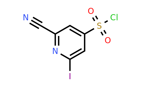 CAS 1393560-17-2 | 2-Cyano-6-iodopyridine-4-sulfonyl chloride