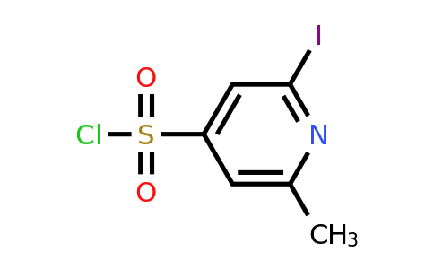CAS 1393560-21-8 | 2-Iodo-6-methylpyridine-4-sulfonyl chloride