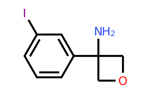 CAS 1393560-26-3 | 3-(3-Iodophenyl)oxetan-3-amine