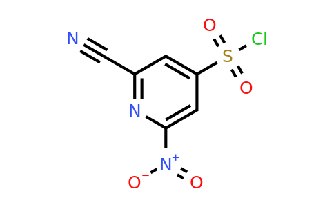 CAS 1393560-27-4 | 2-Cyano-6-nitropyridine-4-sulfonyl chloride
