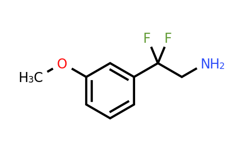 CAS 1393560-28-5 | 2,2-Difluoro-2-(3-methoxyphenyl)ethanamine
