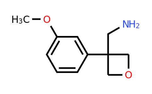 CAS 1393560-30-9 | [3-(3-methoxyphenyl)oxetan-3-yl]methanamine