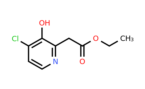 CAS 1393560-32-1 | Ethyl (4-chloro-3-hydroxypyridin-2-YL)acetate