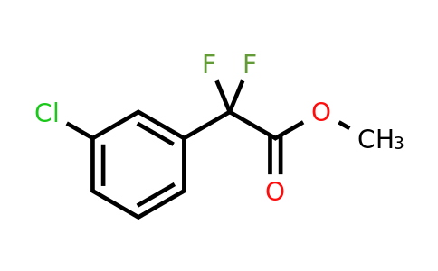 CAS 1393560-38-7 | Methyl (3-chlorophenyl)(difluoro)acetate