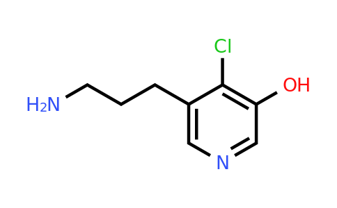 CAS 1393560-40-1 | 5-(3-Aminopropyl)-4-chloropyridin-3-ol