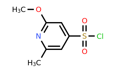 CAS 1393560-42-3 | 2-Methoxy-6-methylpyridine-4-sulfonyl chloride
