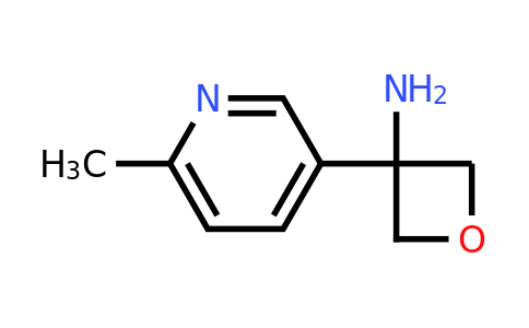 CAS 1393560-46-7 | 3-(6-Methylpyridin-3-YL)oxetan-3-amine