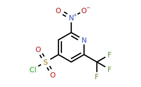 CAS 1393560-55-8 | 2-Nitro-6-(trifluoromethyl)pyridine-4-sulfonyl chloride