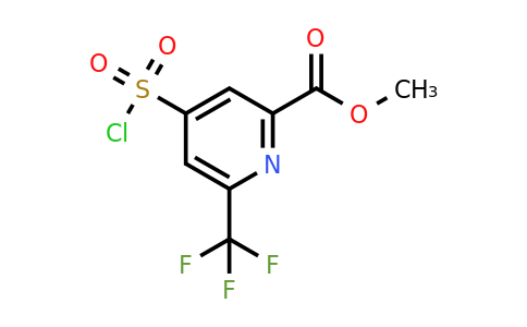 CAS 1393560-76-3 | Methyl 4-(chlorosulfonyl)-6-(trifluoromethyl)pyridine-2-carboxylate