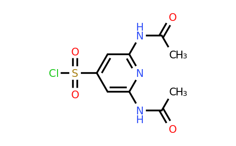 CAS 1393560-84-3 | 2,6-Bis(acetylamino)pyridine-4-sulfonyl chloride