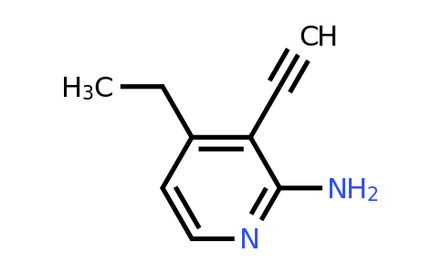 CAS 1393560-86-5 | 4-Ethyl-3-ethynylpyridin-2-amine