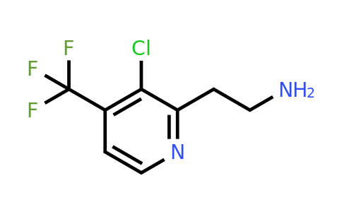 CAS 1393561-19-7 | 2-[3-Chloro-4-(trifluoromethyl)pyridin-2-YL]ethanamine