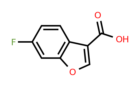 CAS 1393561-25-5 | 6-Fluoro-1-benzofuran-3-carboxylic acid