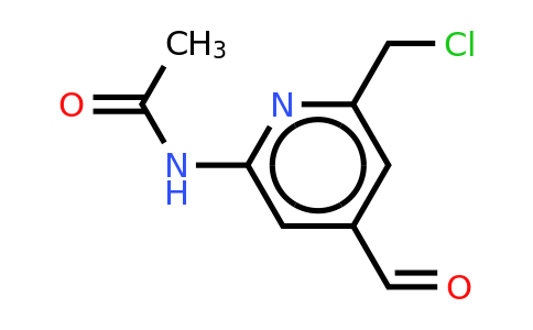 CAS 1393561-27-7 | N-[6-(chloromethyl)-4-formylpyridin-2-YL]acetamide