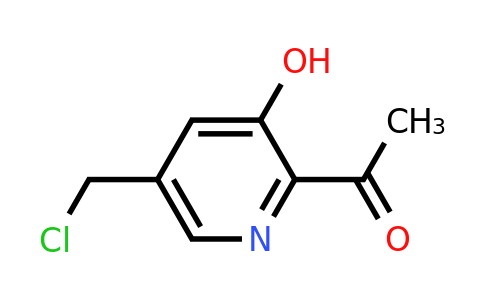 CAS 1393561-47-1 | 1-[5-(Chloromethyl)-3-hydroxypyridin-2-YL]ethanone