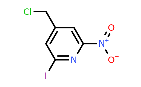 CAS 1393561-52-8 | 4-(Chloromethyl)-2-iodo-6-nitropyridine