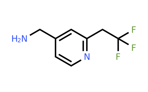 CAS 1393561-77-7 | [2-(2,2,2-Trifluoroethyl)pyridin-4-YL]methylamine