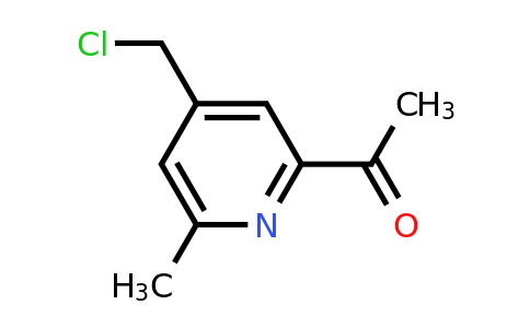 CAS 1393561-78-8 | 1-[4-(Chloromethyl)-6-methylpyridin-2-YL]ethanone