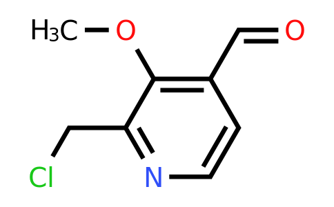 CAS 1393561-79-9 | 2-(Chloromethyl)-3-methoxyisonicotinaldehyde