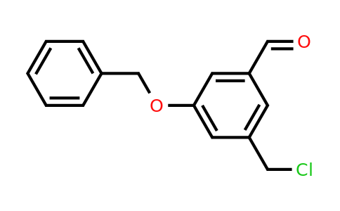 CAS 1393561-87-9 | 3-(Benzyloxy)-5-(chloromethyl)benzaldehyde
