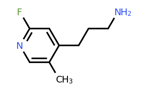 CAS 1393561-89-1 | 3-(2-Fluoro-5-methylpyridin-4-YL)propan-1-amine