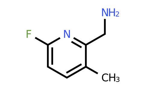 CAS 1393562-00-9 | (6-Fluoro-3-methylpyridin-2-YL)methylamine
