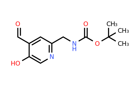 CAS 1393562-02-1 | Tert-butyl (4-formyl-5-hydroxypyridin-2-YL)methylcarbamate