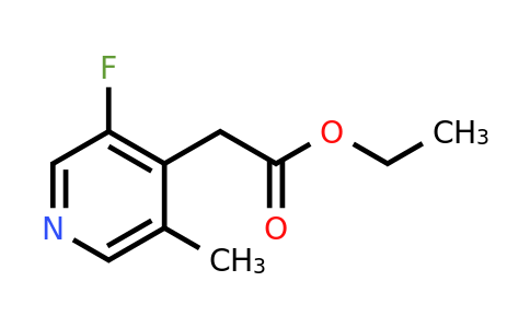 CAS 1393562-38-3 | Ethyl (3-fluoro-5-methylpyridin-4-YL)acetate
