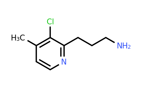 CAS 1393562-39-4 | 3-(3-Chloro-4-methylpyridin-2-YL)propan-1-amine