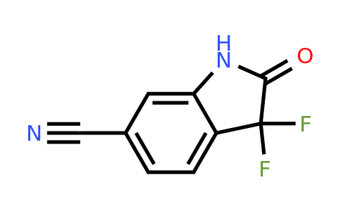 CAS 1393562-46-3 | 3,3-Difluoro-2-oxoindoline-6-carbonitrile