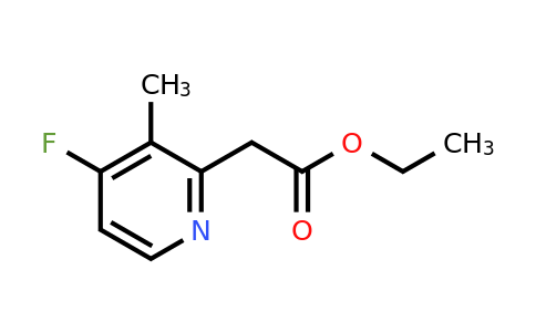CAS 1393562-50-9 | Ethyl (4-fluoro-3-methylpyridin-2-YL)acetate