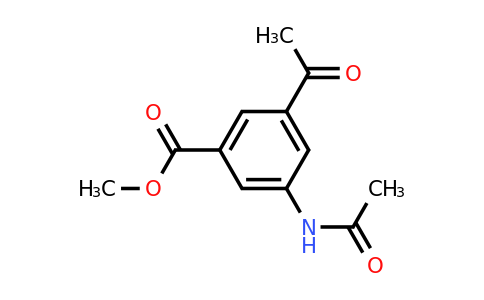 CAS 1393562-52-1 | Methyl 3-acetyl-5-(acetylamino)benzoate