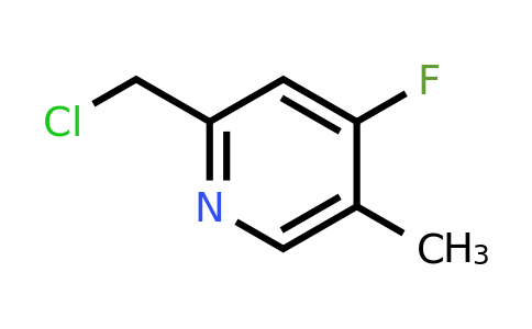 CAS 1393562-56-5 | 2-(Chloromethyl)-4-fluoro-5-methylpyridine