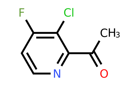 CAS 1393562-60-1 | 1-(3-Chloro-4-fluoropyridin-2-YL)ethanone