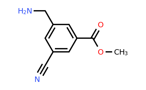 CAS 1393562-63-4 | Methyl 3-(aminomethyl)-5-cyanobenzoate