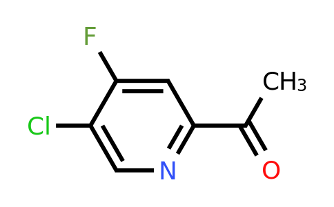 CAS 1393562-64-5 | 1-(5-Chloro-4-fluoropyridin-2-YL)ethanone