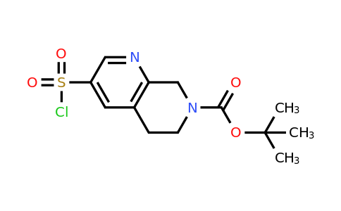 CAS 1393562-70-3 | Tert-butyl 3-(chlorosulfonyl)-5,8-dihydro-1,7-naphthyridine-7(6H)-carboxylate