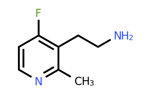 CAS 1393562-77-0 | 2-(4-Fluoro-2-methylpyridin-3-YL)ethanamine